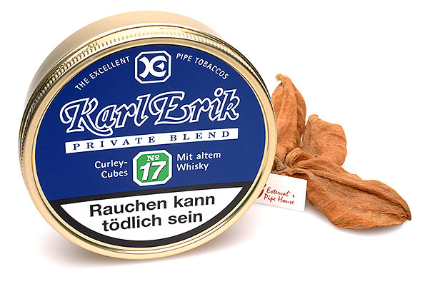 Karl Erik Private Blend No 17 Pipe tobacco 100g Tin